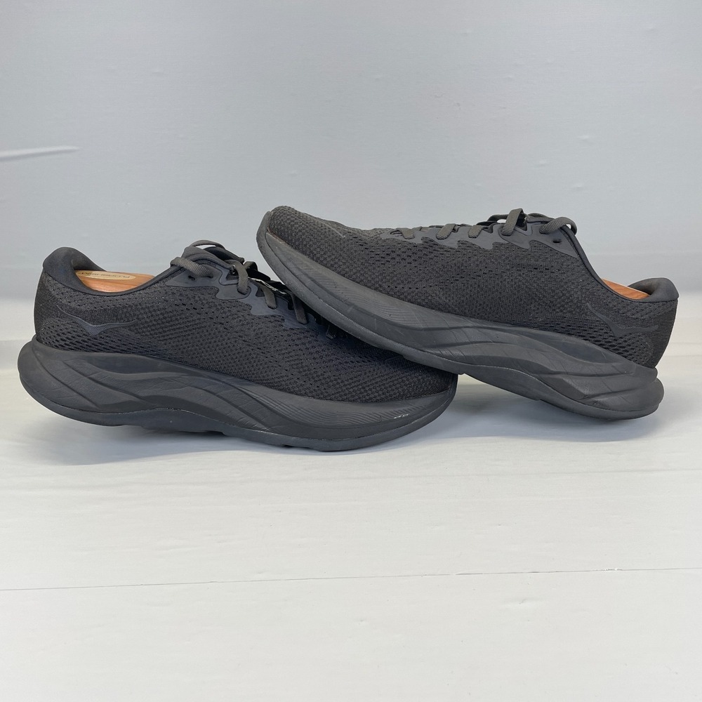 Hoka One One Rincon 4 Running Shoes Mens Size 11 D Black Mesh Athletic Sneakers - Picture 7 of 10